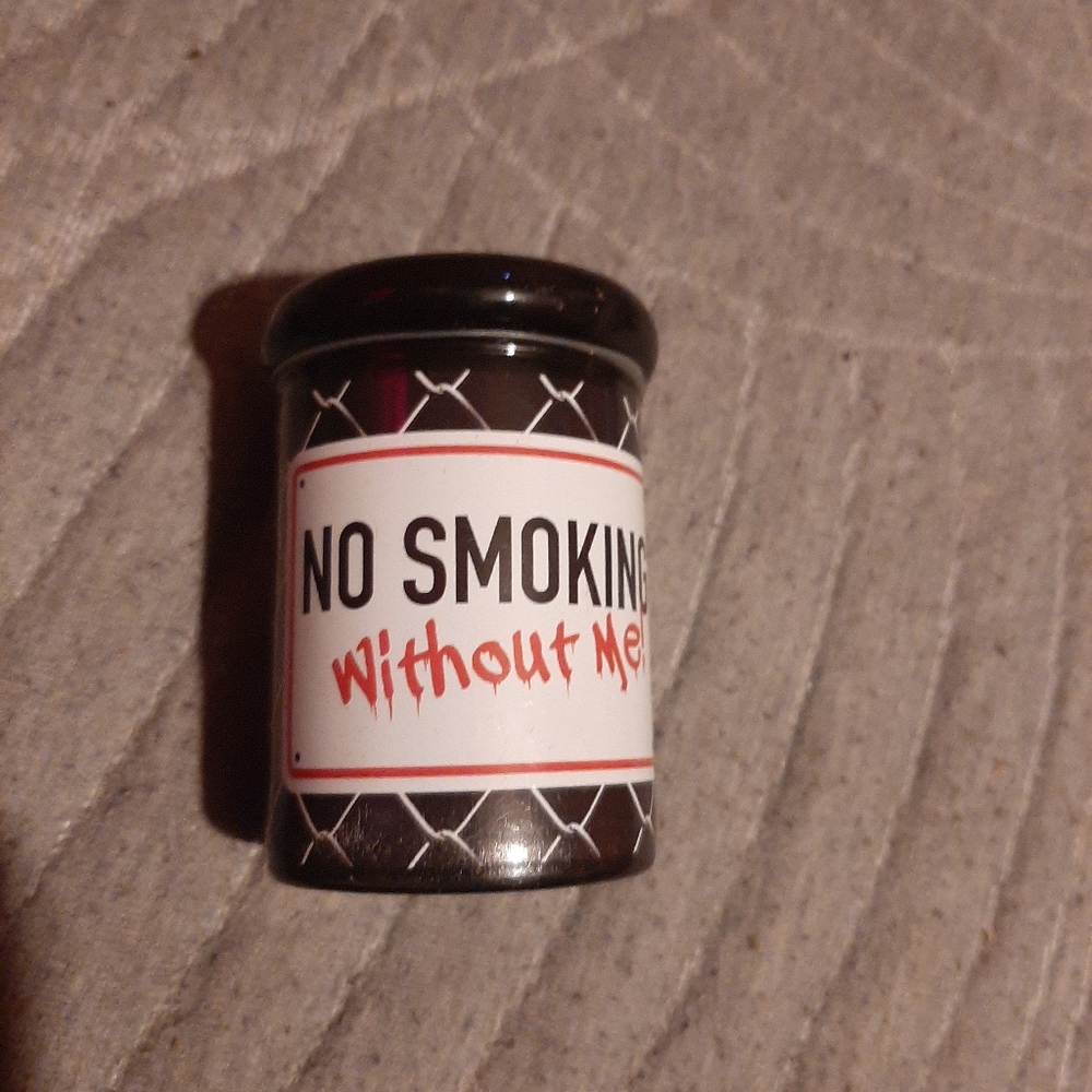 No Smoking Without Me Container